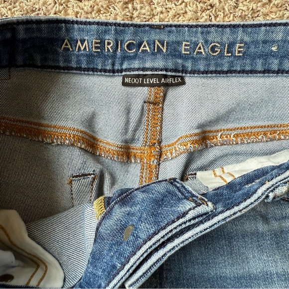 American Eagle Jeans Mens 32x34 Blue Medium Wash Ne(x)t Level AirFlex Slim - Picture 5 of 13